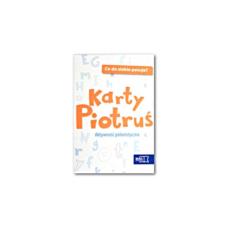 Karty Piotruś. Aktywnośc polonistyczna